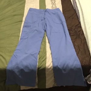 KD110 women’s baby blue scrub pants